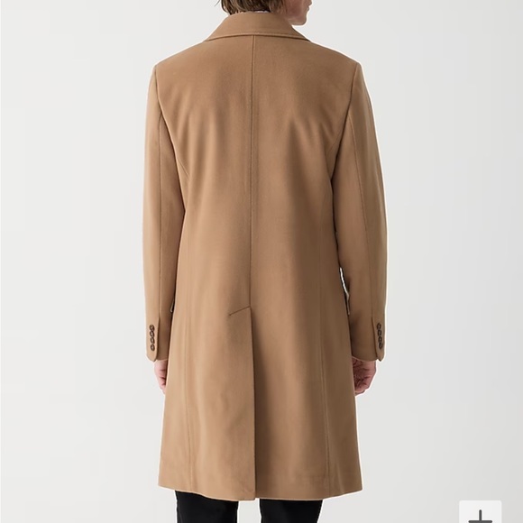 J. Crew Ludlow Topcoat in Wool Blend - Toffee - Picture 4 of 9